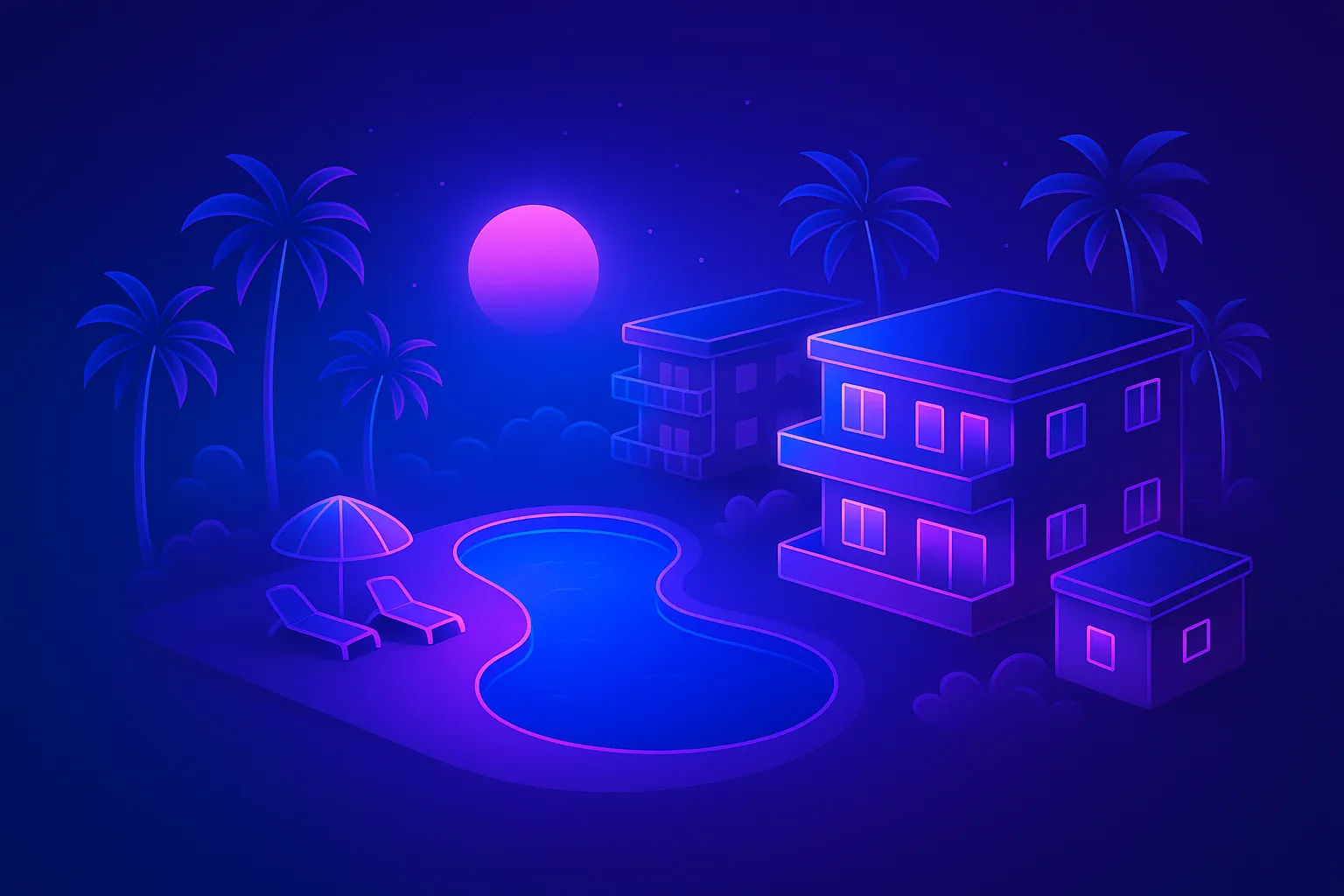 Vacation and serviced stays under control screenshot